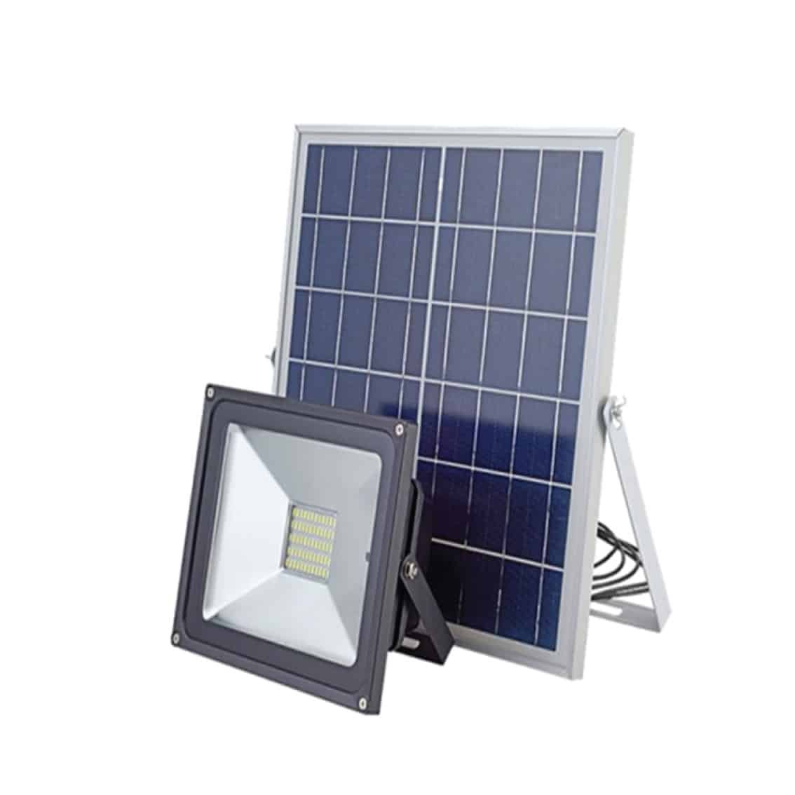 solar security light with remote