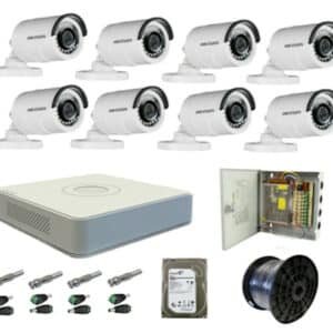 HiLook by Hikvision 720P 8CH DIY Camera, Hikvision 1080P 8CH DIY Camera Kit