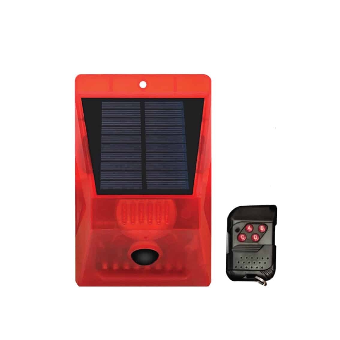The Solar Motion Detector 5 with remote