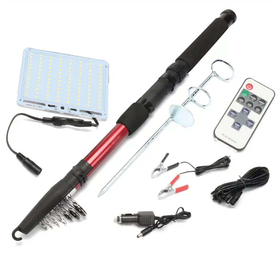 Telescopic Fishing Rod Led Light Outdoor Multifunction Lamp, Shop Today.  Get it Tomorrow!
