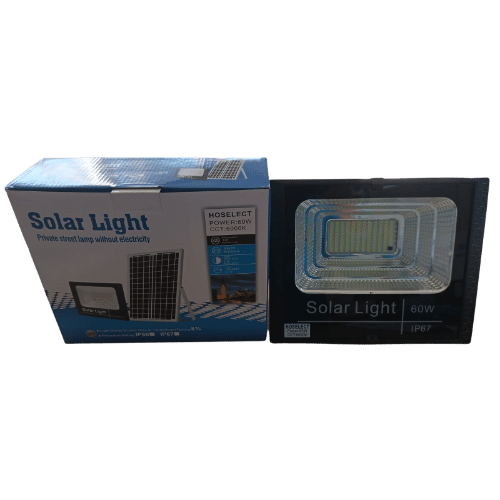 HOSelect 60W Solar Floodlight with Remote