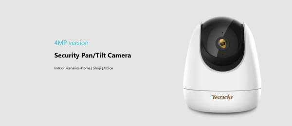 Enhanced Surveillance: Tenda 4MP Pan/Tilt Security Camera