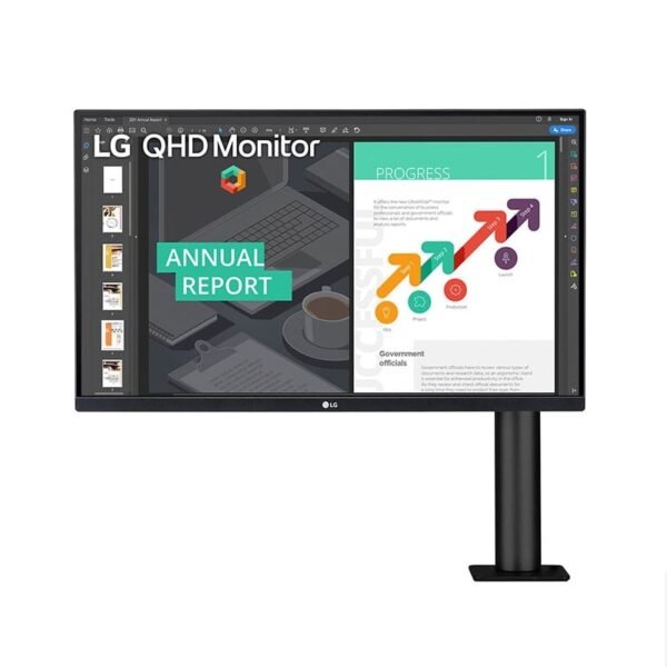 LG 27" IPS Panel QHD Monitor - Clear View