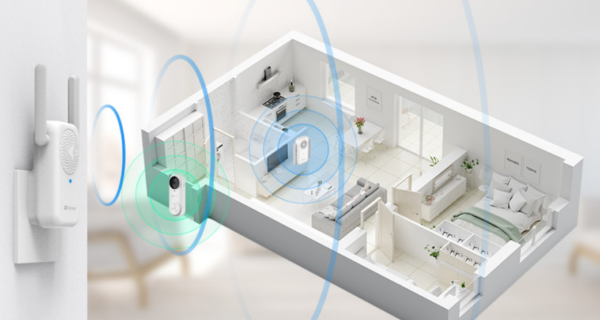 EZVIZ Wi-Fi Battery Powered Video Doorbell DB2 KIT 5MP 2.0mm Lens
