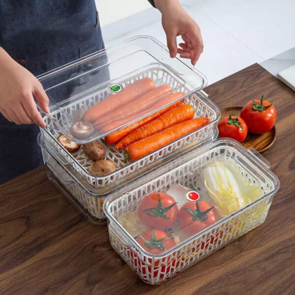 FRESHStore Liquid Drainer Rect Narrow Small