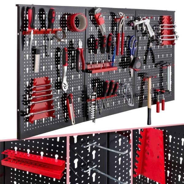 Best DIY-IT Horizontal Tool Store | 17pc | Space-Saving