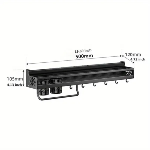 ExtraStore Wall Mounted Kitchen Rack
