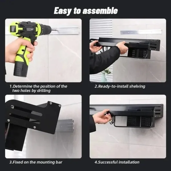 ExtraStore Wall Mounted Kitchen Rack