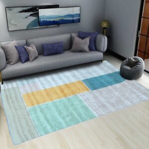 New Hilma Velvet Print Rug | Stylish | Durable