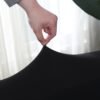 Fine Living L Shape Couch Cover - Black