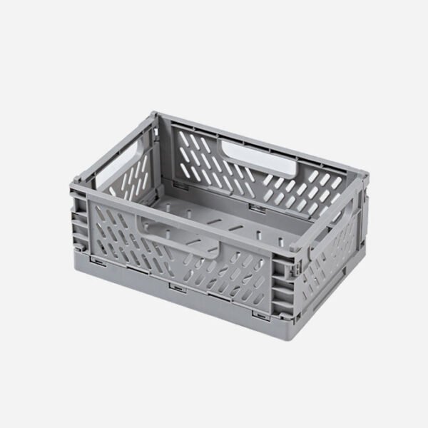 Fine Living Folding Crate Small - Grey