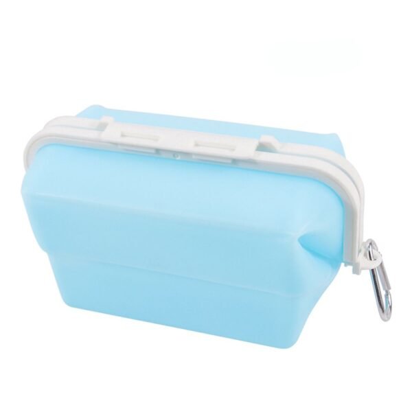 Silicone Foldable Food Storage Bag-Blue