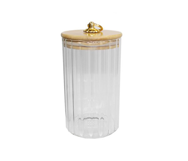 Pantry Delight Jar with Bamboo Lid - 90 x 100mm