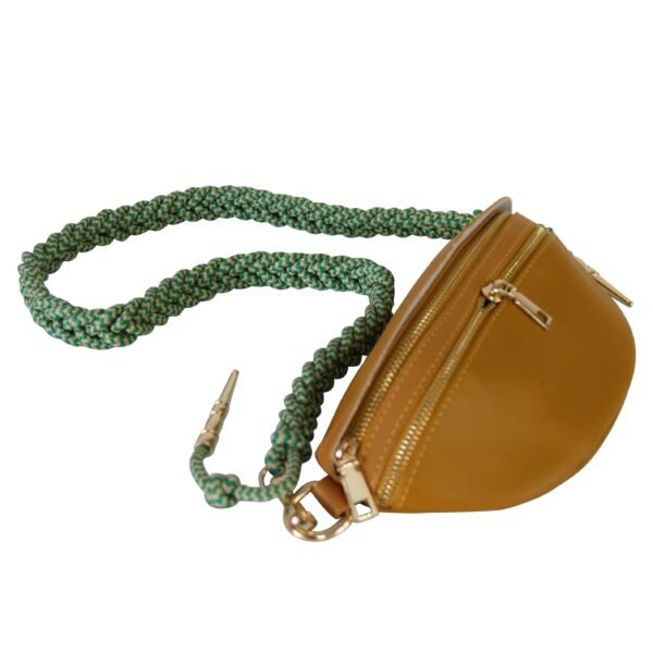 Rope Knot Chest Bag | Yellow | Stylish & Functional Design