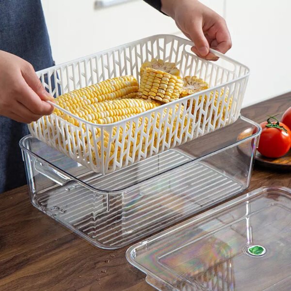 FRESHStore Liquid Drainer Rect Narrow Small
