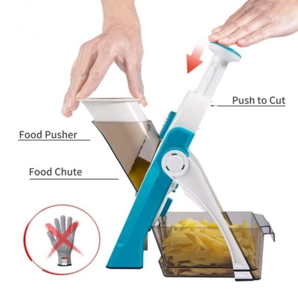 ChopCraft Vegetable Cutter - White/Grey - Fine Living