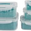 Multifunctional Airtight Drainer Food Storage