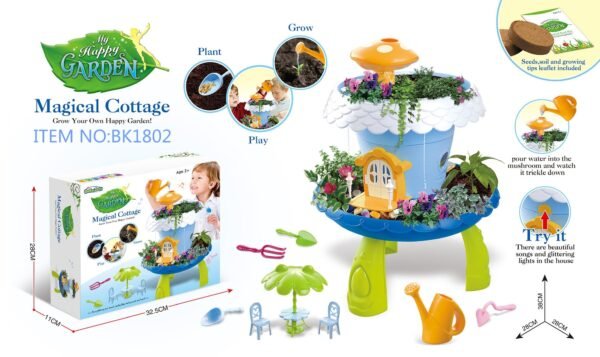 Jeronimo - DIY Garden house play set -Blue