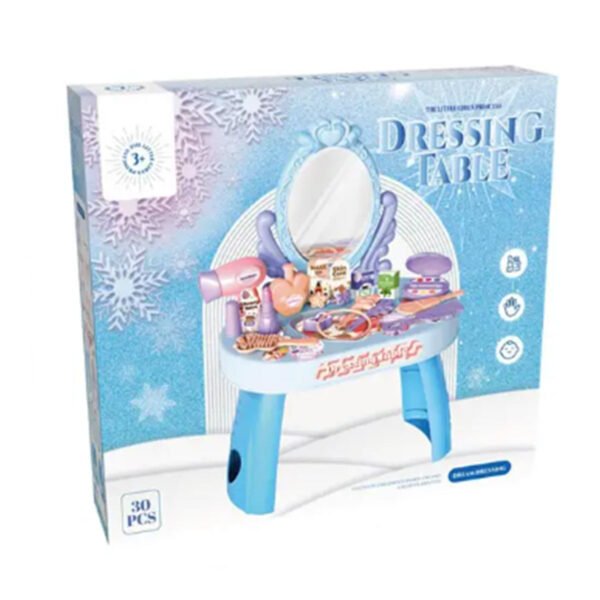 Princess Dessing Table with Legs Case Set
