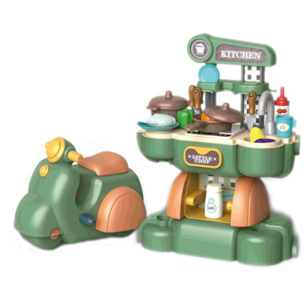 Motorbike Kitchen Play Set | Fun & Portable | Jeronimo