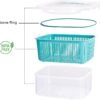 Multifunctional Airtight Drainer Food Storage