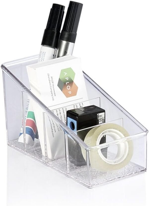TV Remote Caddy - Crystal Clear - Fine Lving