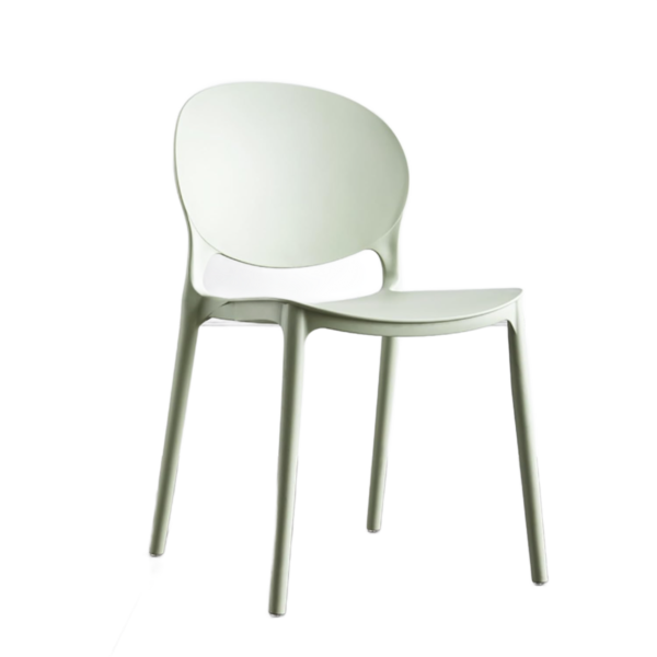 Ariana Cafe Chair - White - Fine Living