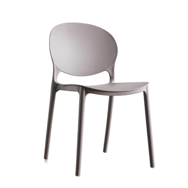 Ariana Cafe Chair - White - Fine Living