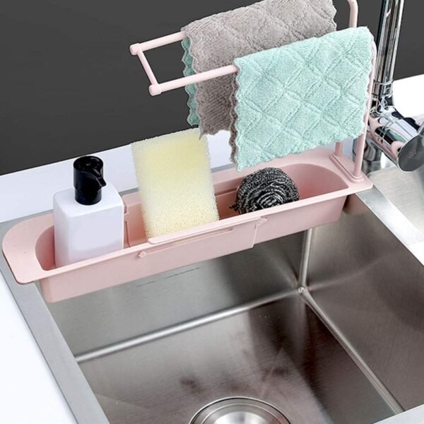 Fine Living Telescopic Storage Drainage Basket