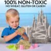 2kg Sensory Sand with Shapes Purple