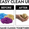 2kg Sensory Sand with Shapes Purple