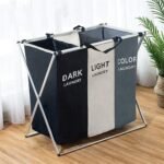 Three Grid Laundry Sorter – Practical | Durable | Fine Living