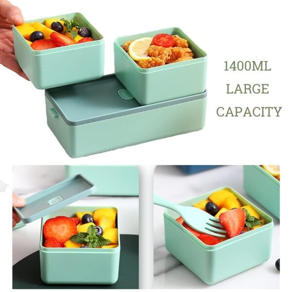 MealStash Lunch Box - Green - Fine Living