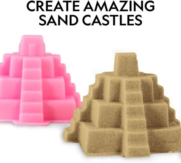 2kg Sensory Sand with Shapes Yellow