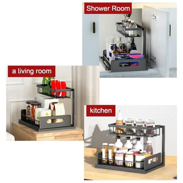 Neat Nook Under Sink Storage Rack