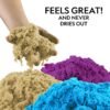 2kg Sensory Sand with Shapes Purple