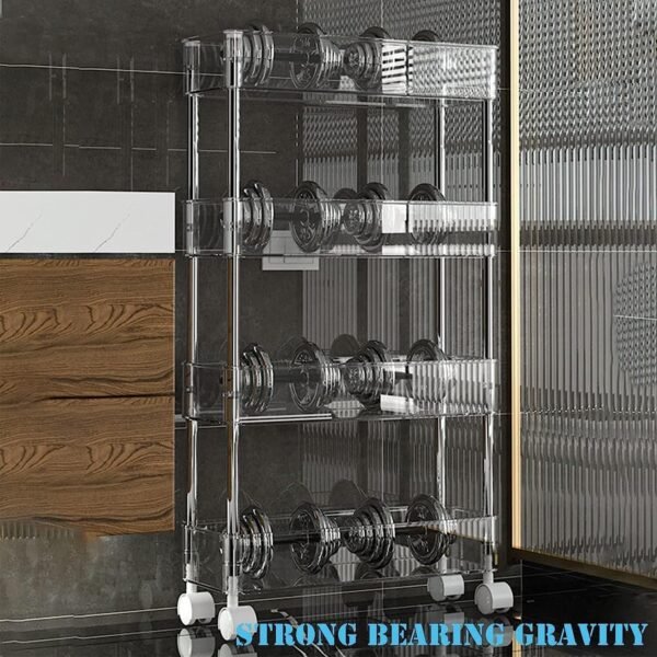 4 Tier Slide Out storage Organizer - Fine Living