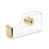 Acrylic Sellotape Holder - Gold