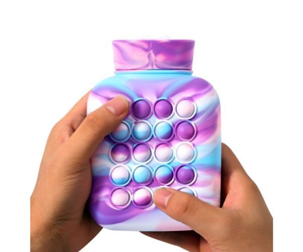 Pop it Hot Water Bottle - Purple Power