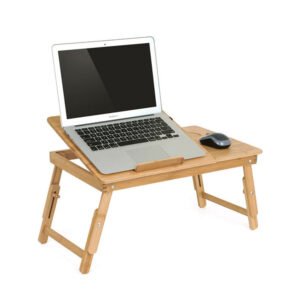 Best Bamboo Laptop Stand | Fine Living | Ergonomic Design