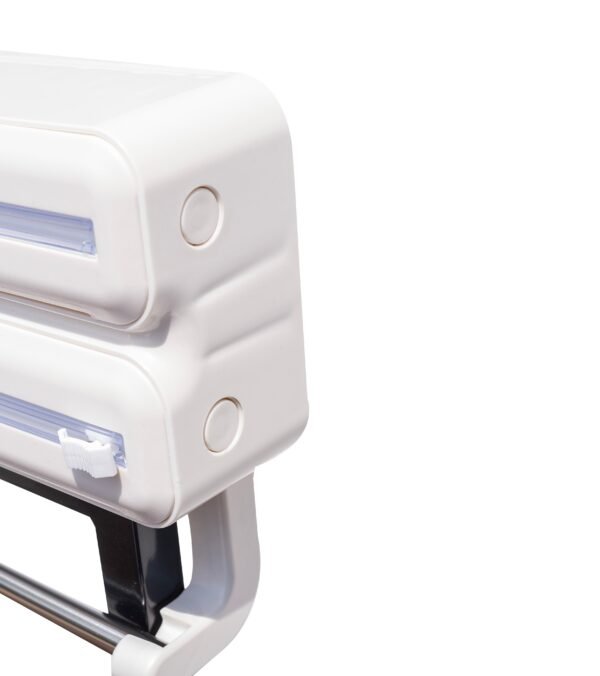 Plastic Film Cutter and Paper Towel holder