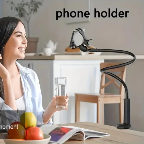 Spiral Phone Stand - Black