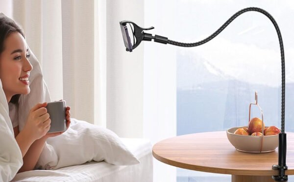 Spiral Phone Stand - Black