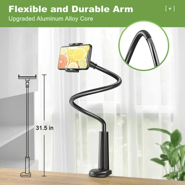 Spiral Phone Stand - Black