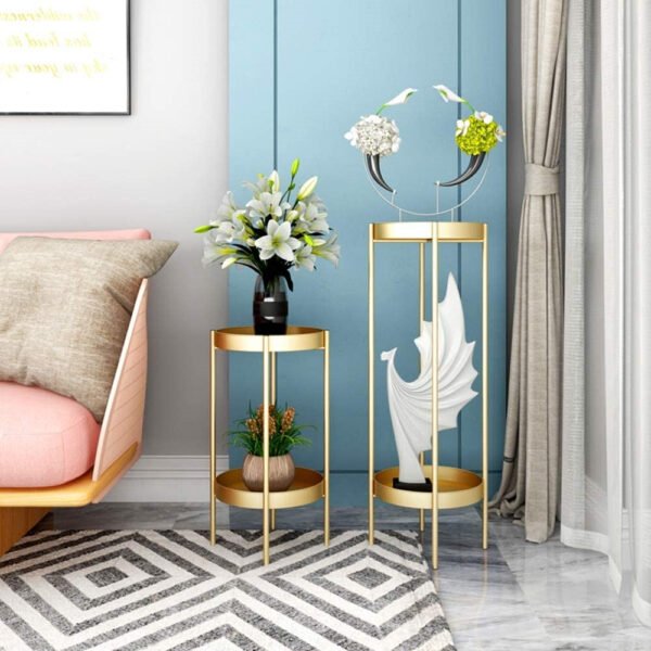 Adelaide Plant Stand - M - Brass
