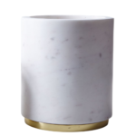 Marble & Brass Utensils Holder