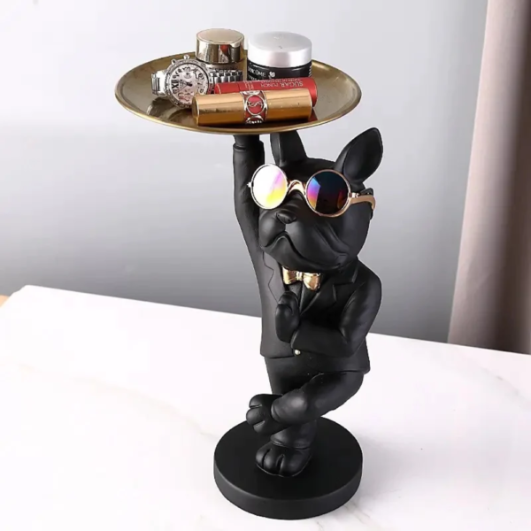 Best Kungfu Bulldog | Black | Stylish & Unique Decor