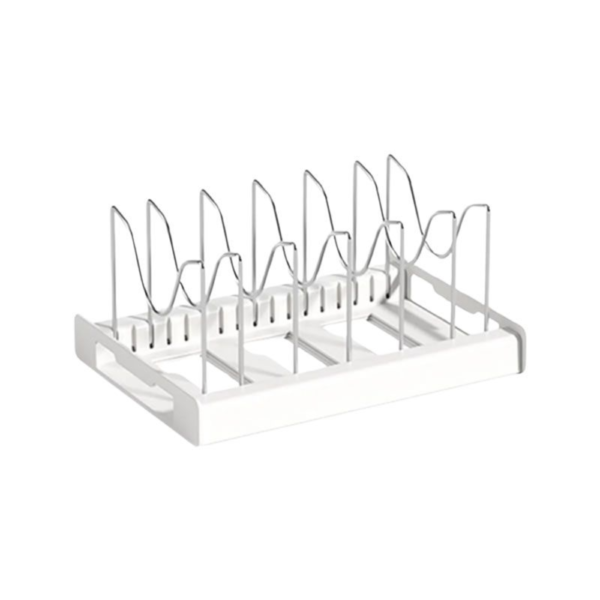 Pot Lid & Plate Organizer Rack