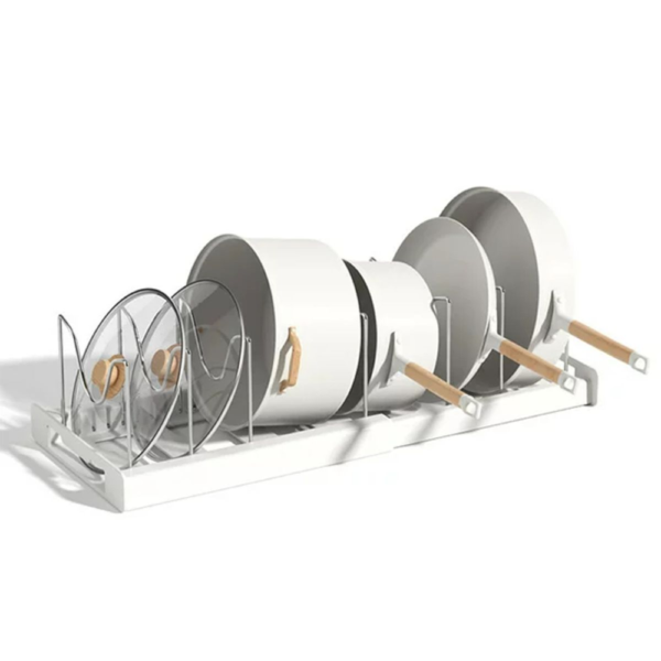 Pot Lid & Plate Organizer Rack