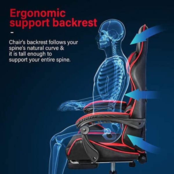 CyberPulse Gaming chair - Red